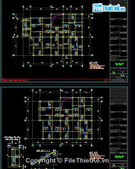 Biệt thự 3 tầng,kích thước13x8.7m,Biệt thự,Kiến trúc,Hồ sơ thiết kế